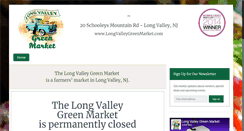 Desktop Screenshot of longvalleygreenmarket.com